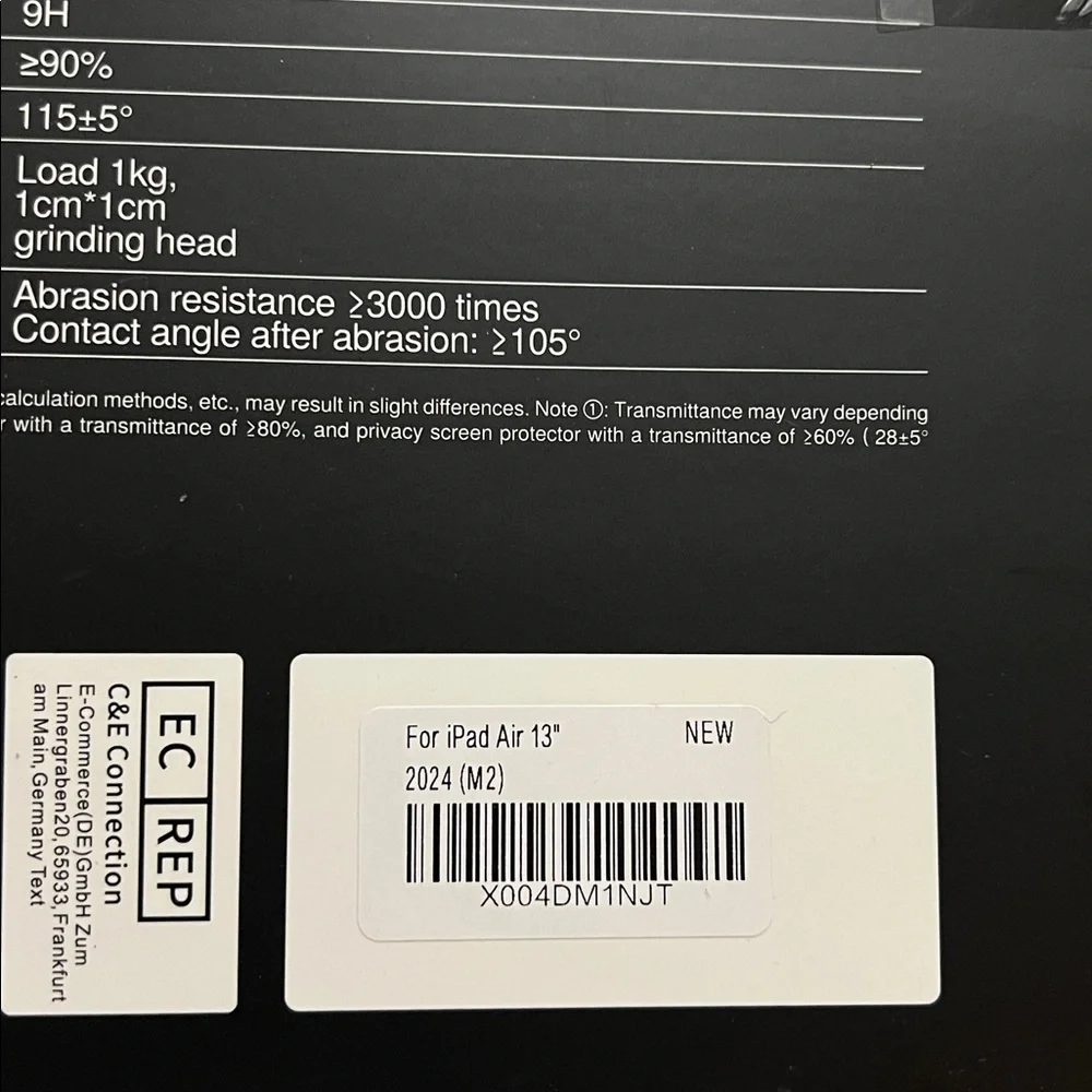 New Sealed Book-Flip Series Screen Protector iPad Air 13-inch 2024 model M2 chip